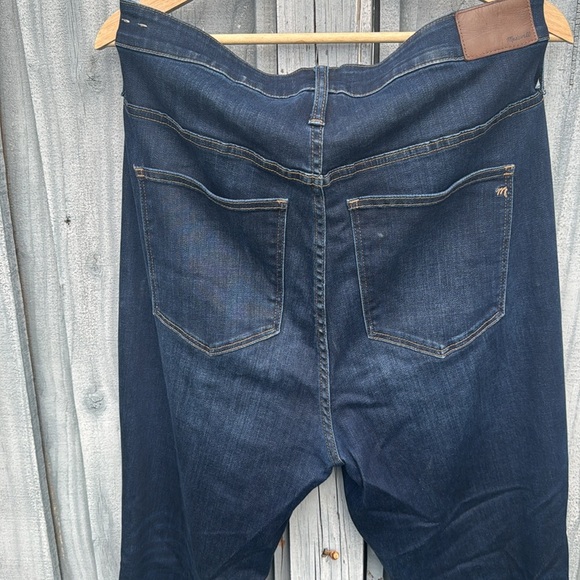 Blue High Rise Skinny Jeans Madewell - Picture 8 of 10